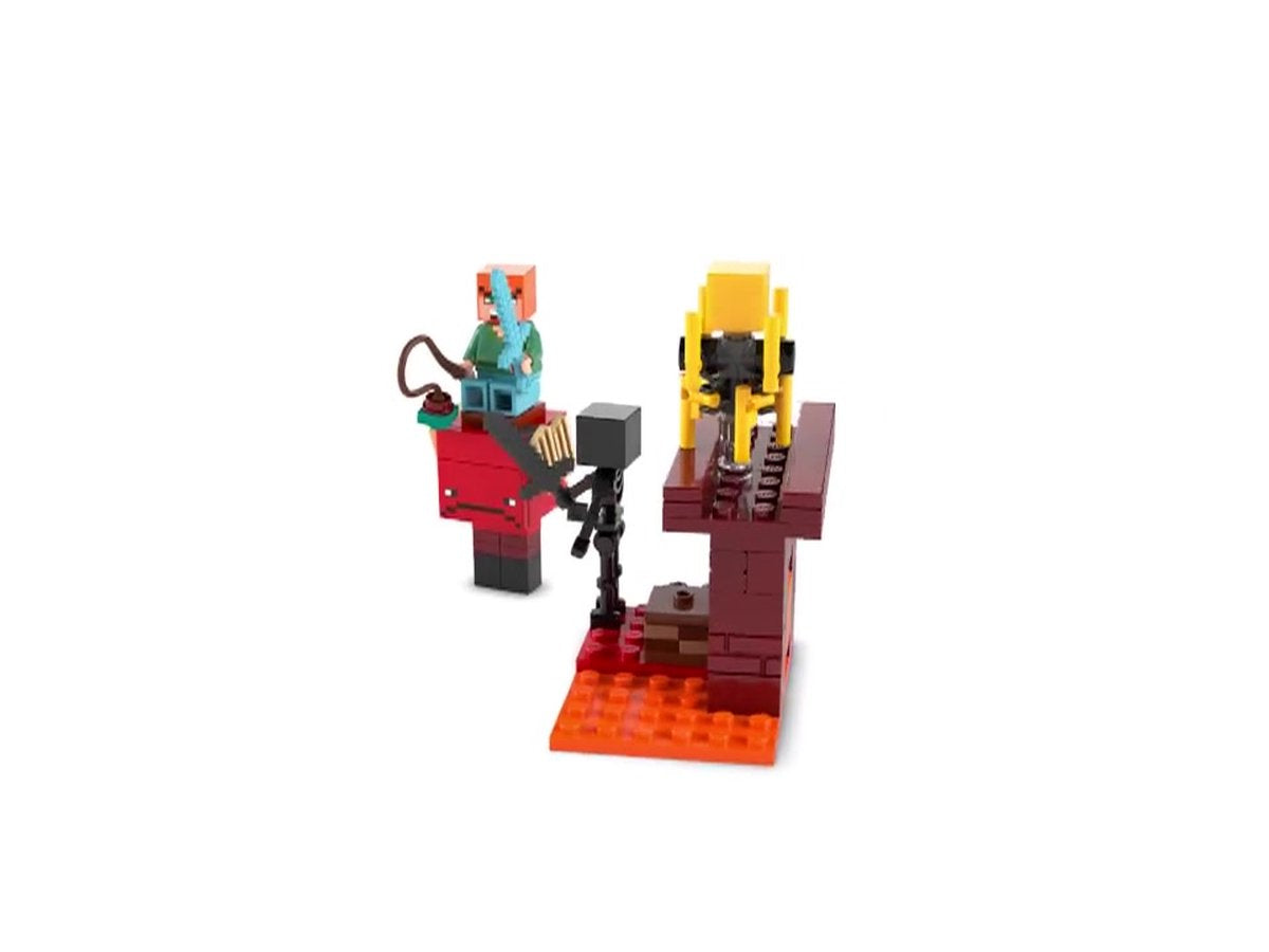 LEGO Minecraft De Lava Strijd in de Nether - 21266