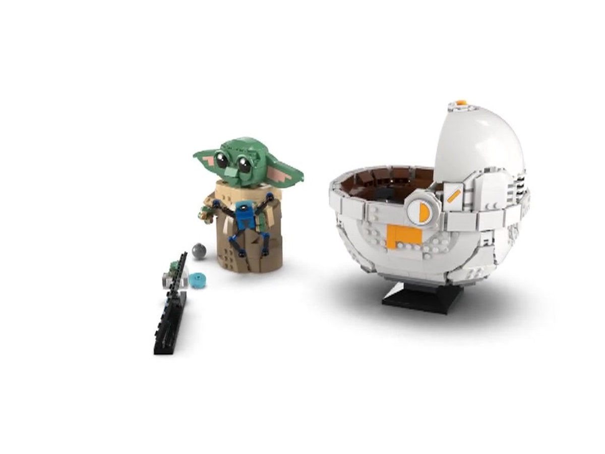 LEGO Star Wars Mandalorian Grogu met Hover Kinderwagen - 75403