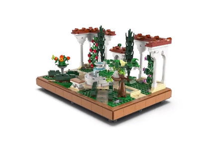 LEGO Jardin d'Icônes met Fontein - 10359