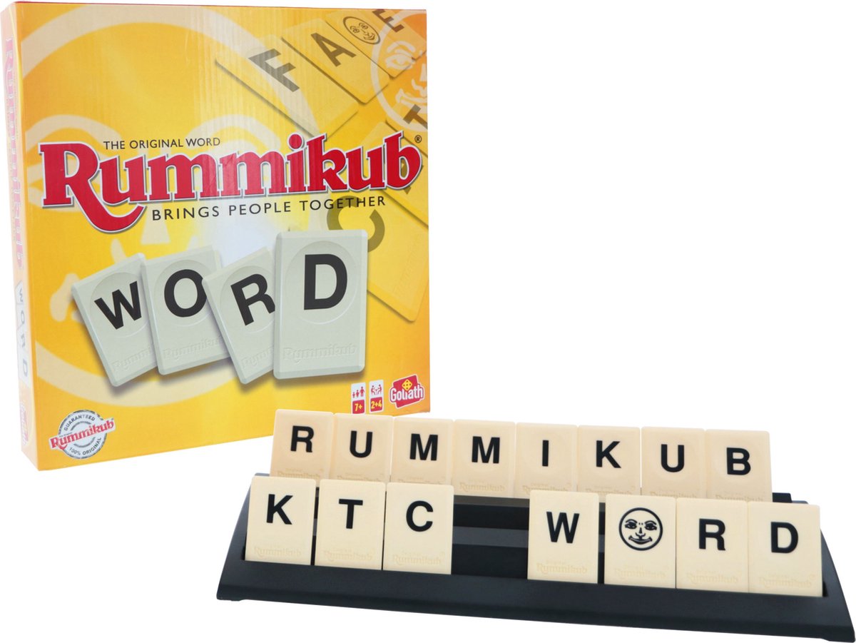 Goliath Rummikub Woordspel - Gezelschapsspel