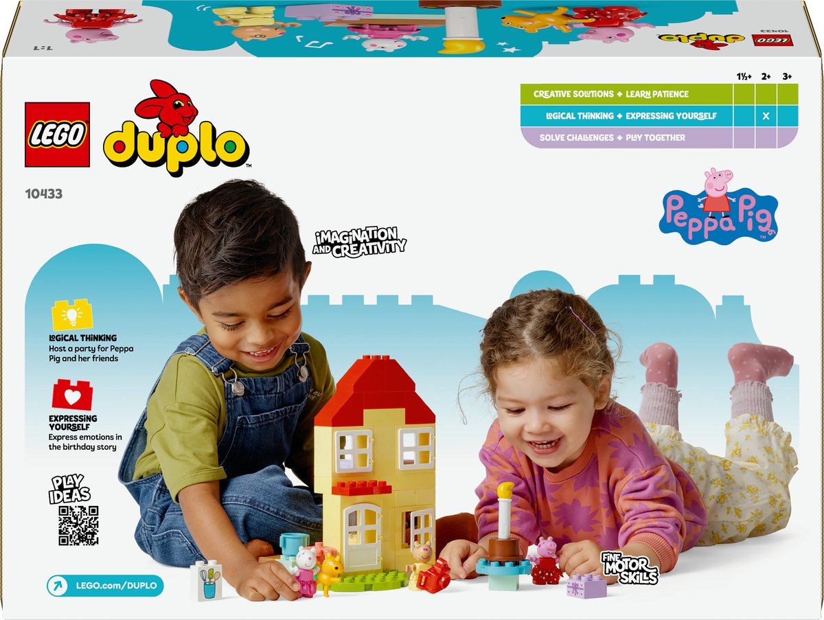 LEGO DUPLO Peppa Big Verjaardagshuis Speelset - 10433