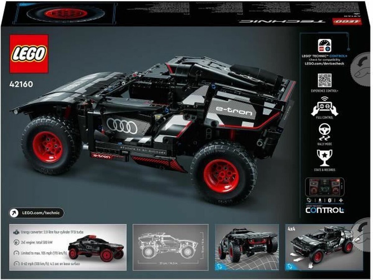 LEGO Technic Audi RS Q e-tron - 42160 Bouwset