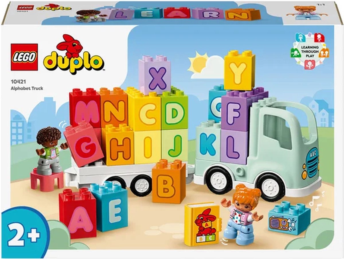 LEGO DUPLO Stad Alfabet Vrachtwagen - 10421