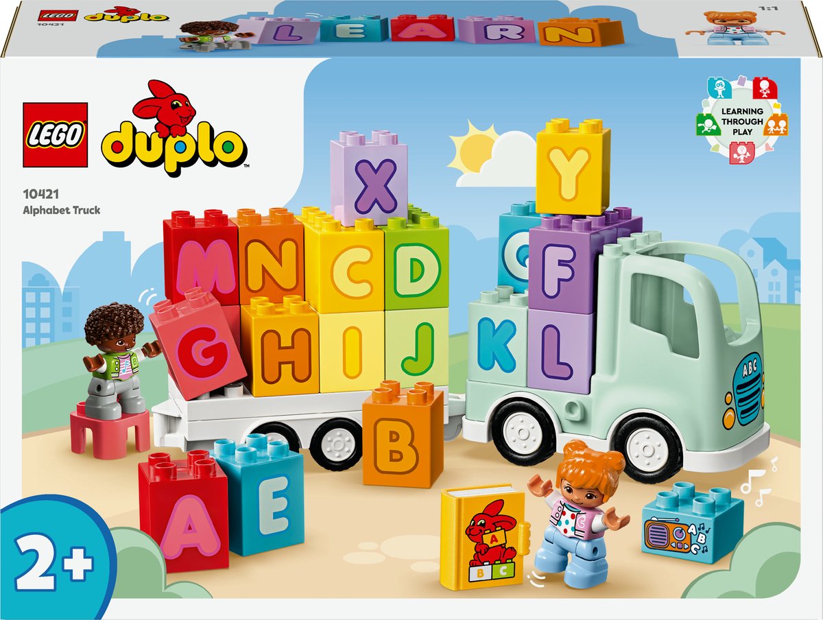 LEGO DUPLO Stad Alfabet Vrachtwagen - 10421