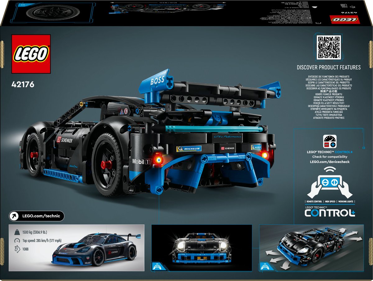 LEGO Technic Porsche GT4 e-Performance Racewagen - 42176