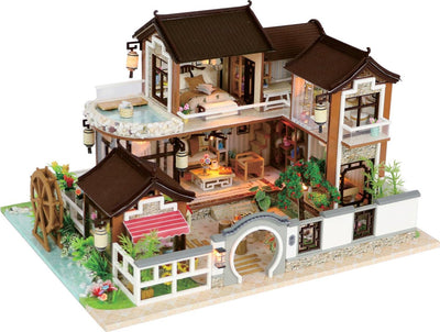 Crafts&Co Miniatuur Poppenhuis Kit - Nostalgic Village
