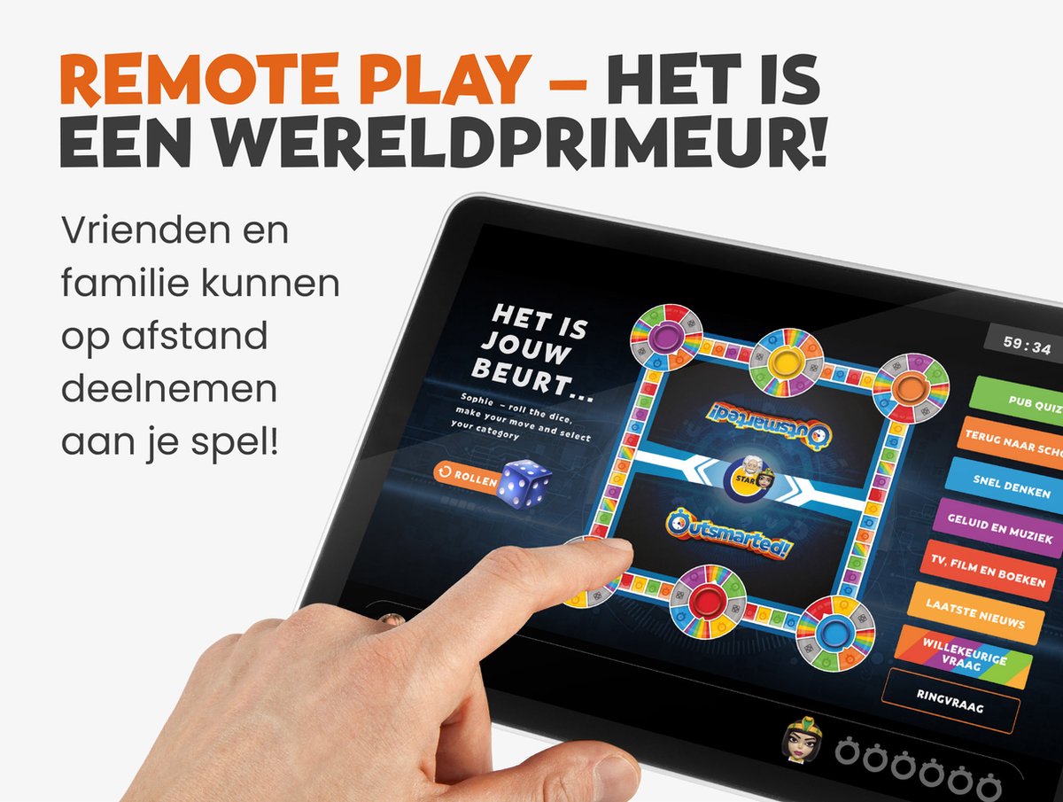 Shuffle Déjoué! Interactieve Pub Quiz met 6000 Vragen