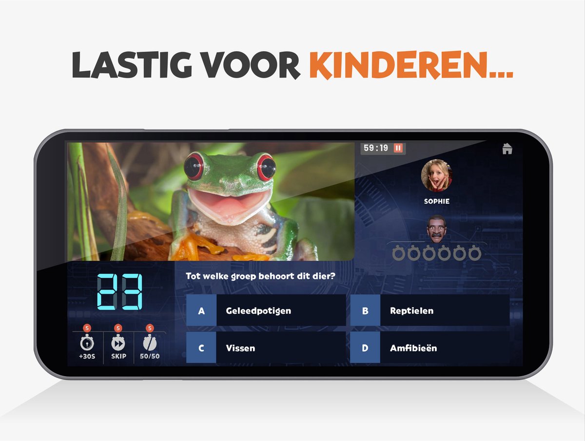 Shuffle Déjoué! Interactieve Pub Quiz met 6000 Vragen