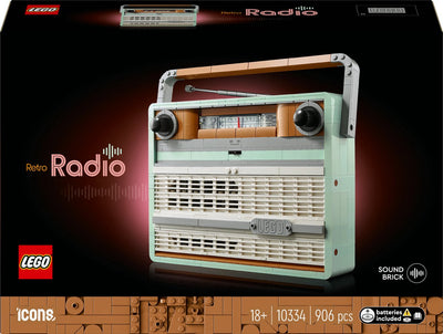 LEGO Icons Retro Draagbare Radio - 10334
