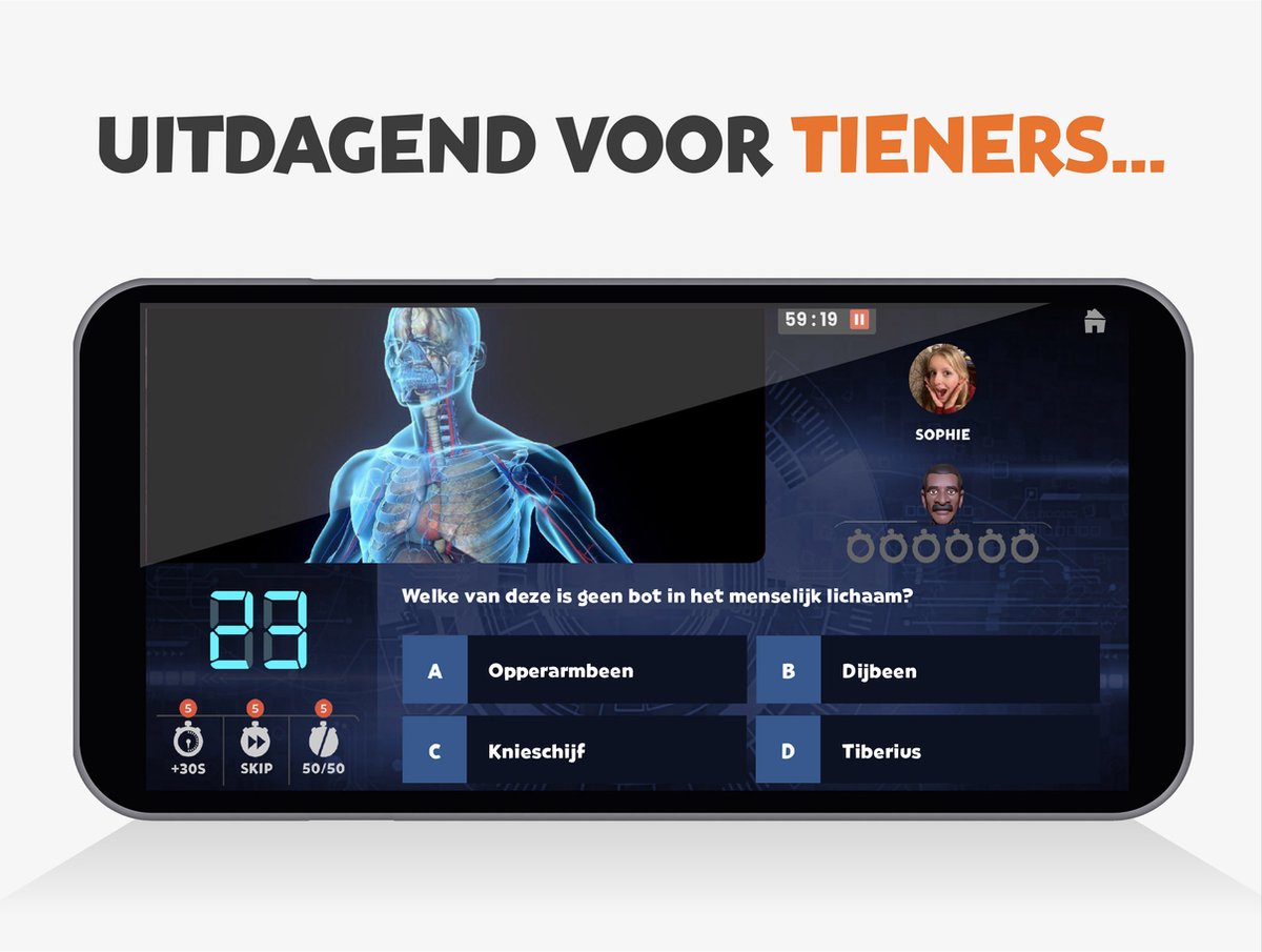 Shuffle Déjoué! Interactieve Pub Quiz met 6000 Vragen