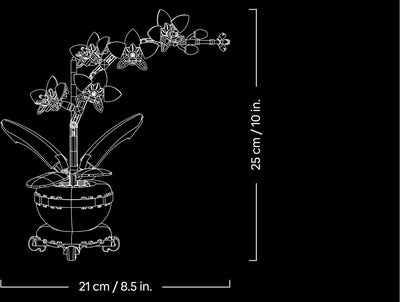 LEGO Icons Mini Orchidee - Botanische Collectie - 10343
