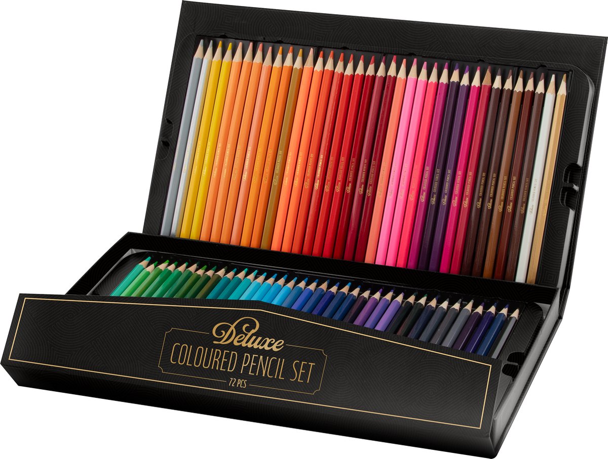 JOYA CREATIVE Luxe Kleurpotlodenset - 72 Stuks