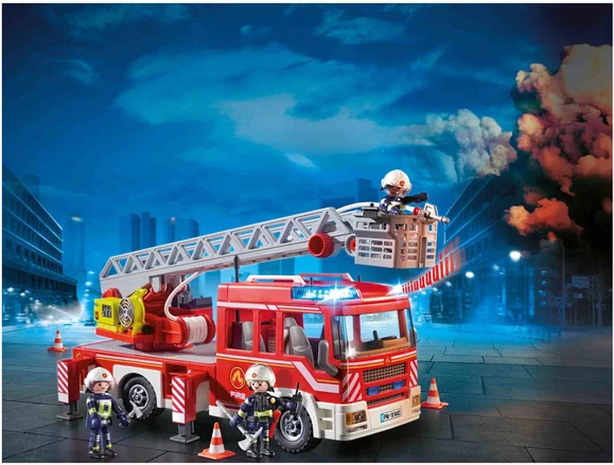 PLAYMOBIL City Action Brandweer Interventiewagen - 9464
