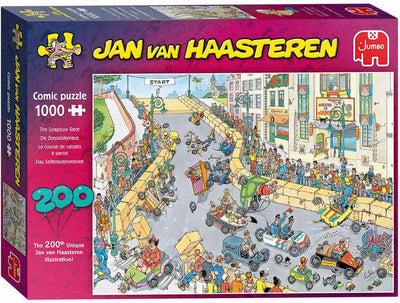 Jan van Haasteren Zeepkistenrace Puzzel - 1000 Stukjes