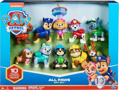 PAW Patrol 10e Verjaardag Collectie - 10 Articulerende Figuren