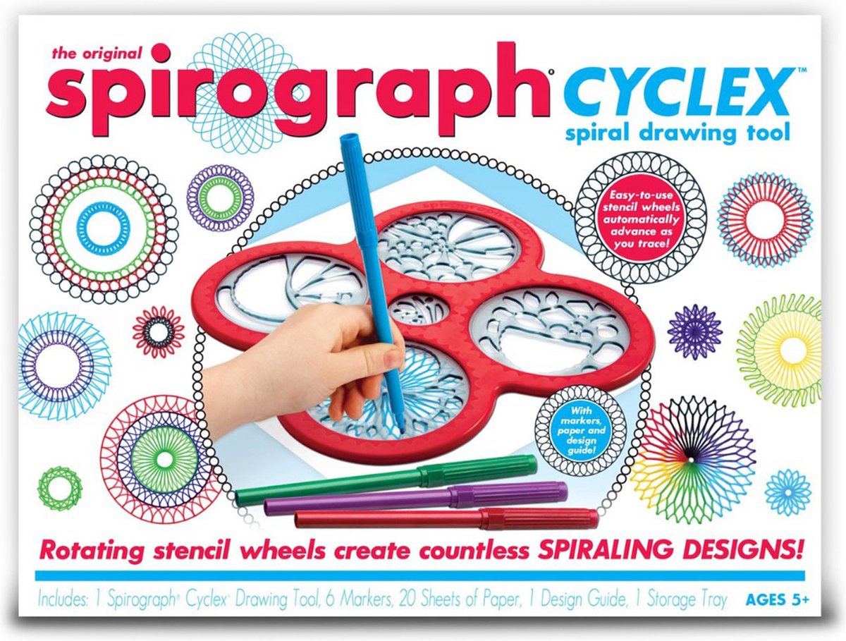 Spirograph Kahootz Cyclex Tekenwiel Set