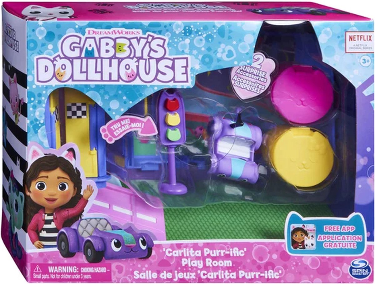 Gabby's Poppenhuis Carlita's Speelkamer Speelset