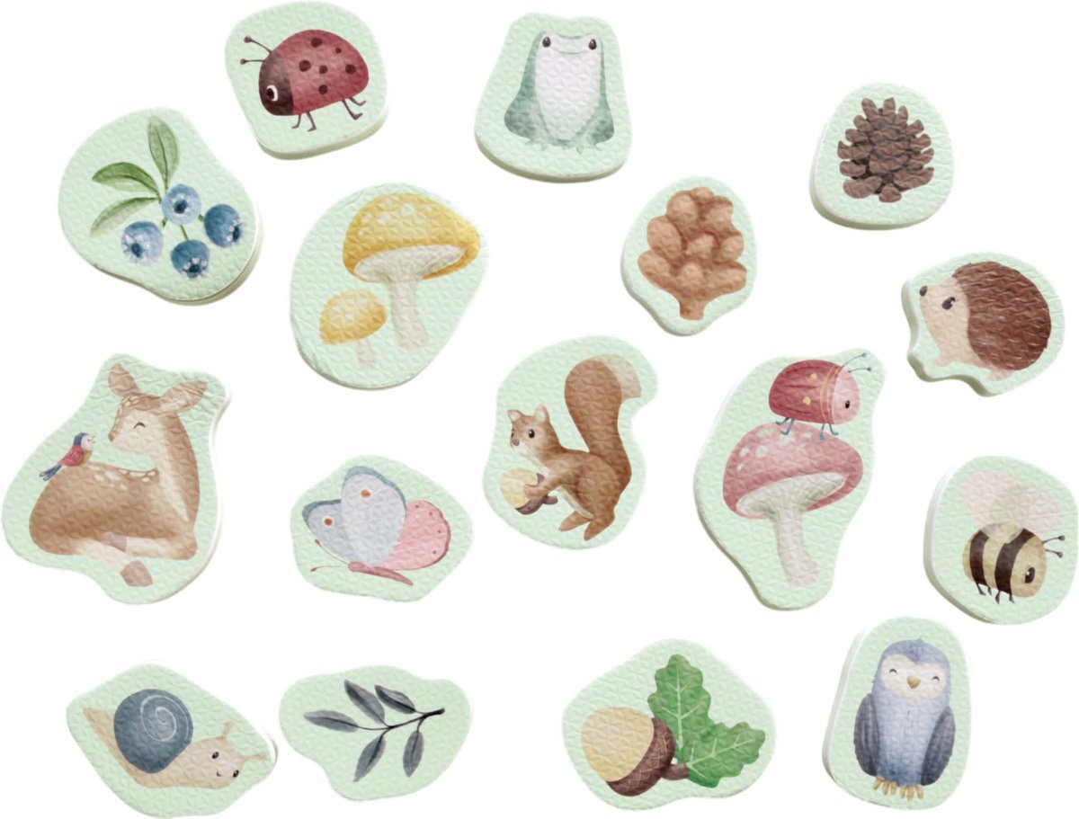 Little Dutch Badfiguren van Schuim - Forest Friends