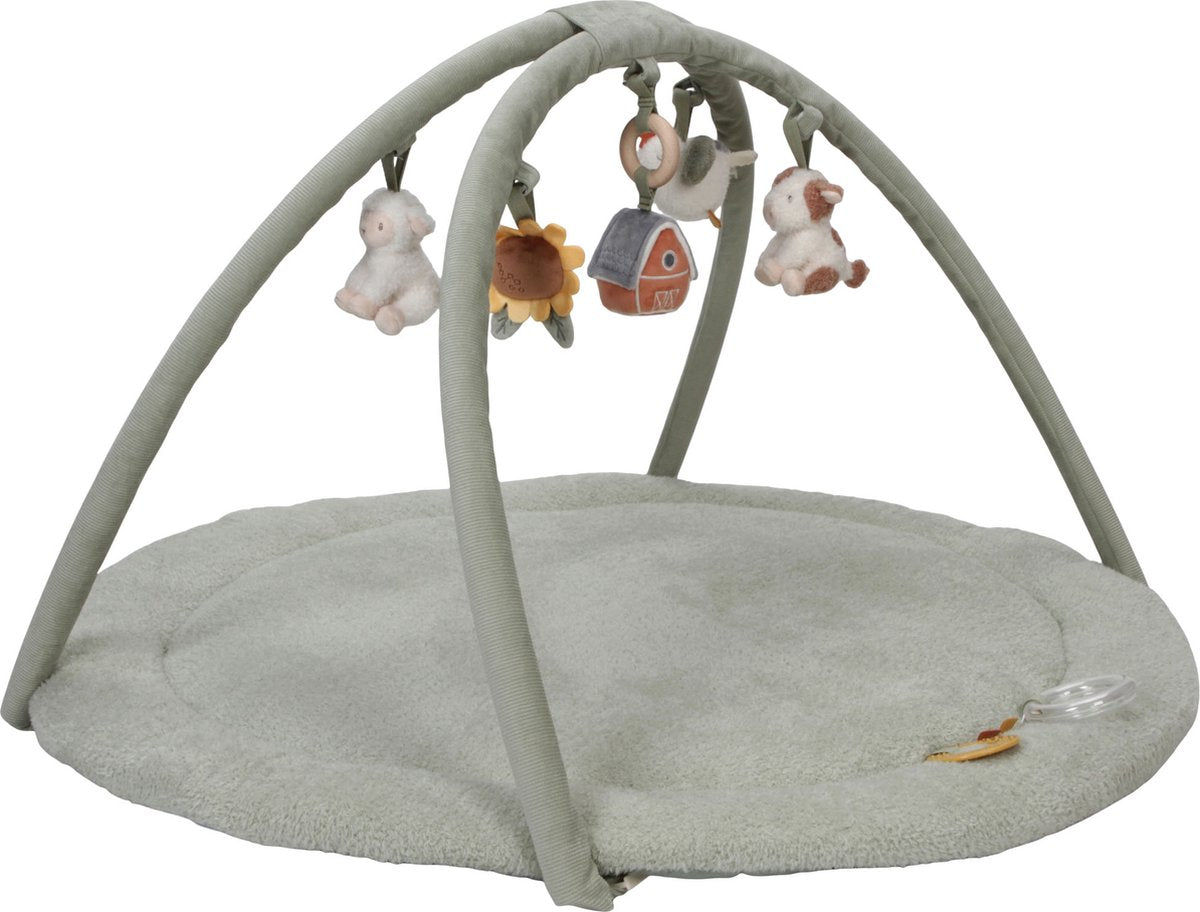 Little Dutch - Little Farm Baby Gym met Speelkleed & Knopen