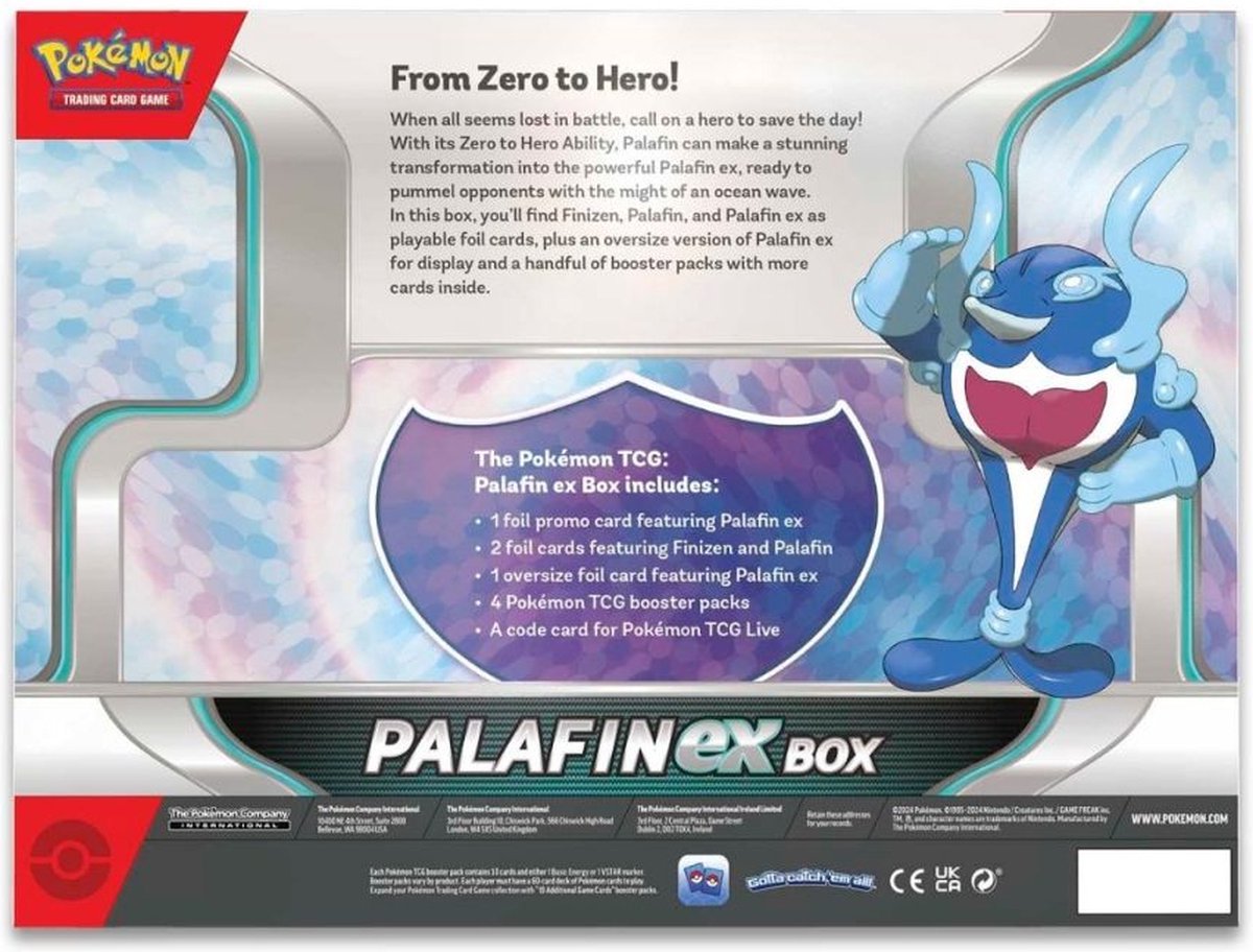 Pokémon Palafin EX Box - Ontdek de Kracht van Palafin