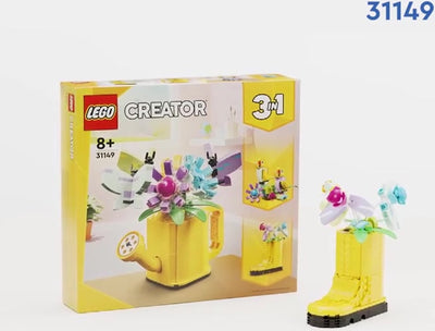 LEGO Creator 3in1 Bloemen in een Gieter - 31149