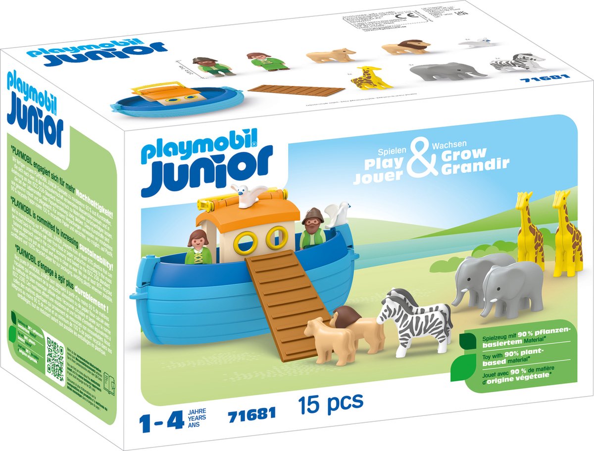 PLAYMOBIL Junior Noah's Ark Speelset - 71681
