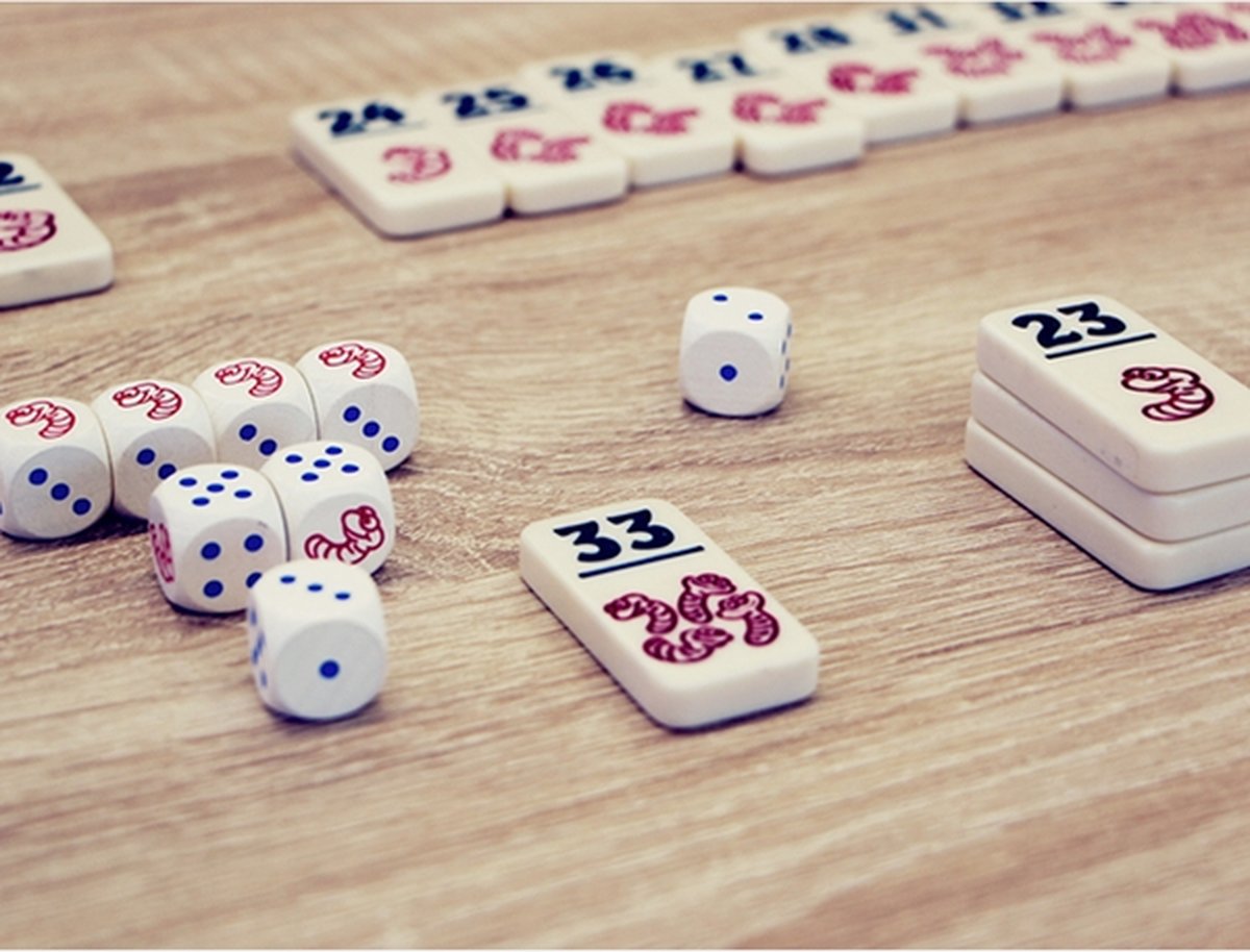 999 Games Regenwormen Tactisch Tegelspel