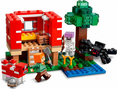 LEGO Minecraft De Champignonhuis Bouwset - 21179