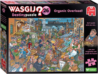 Wasgij Destiny 26 Puzzel - Overvloed aan Bio! - 1000 Stukjes