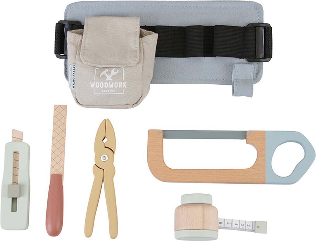 Little Dutch Houten Gereedschapsriem - FSC Gecertificeerd