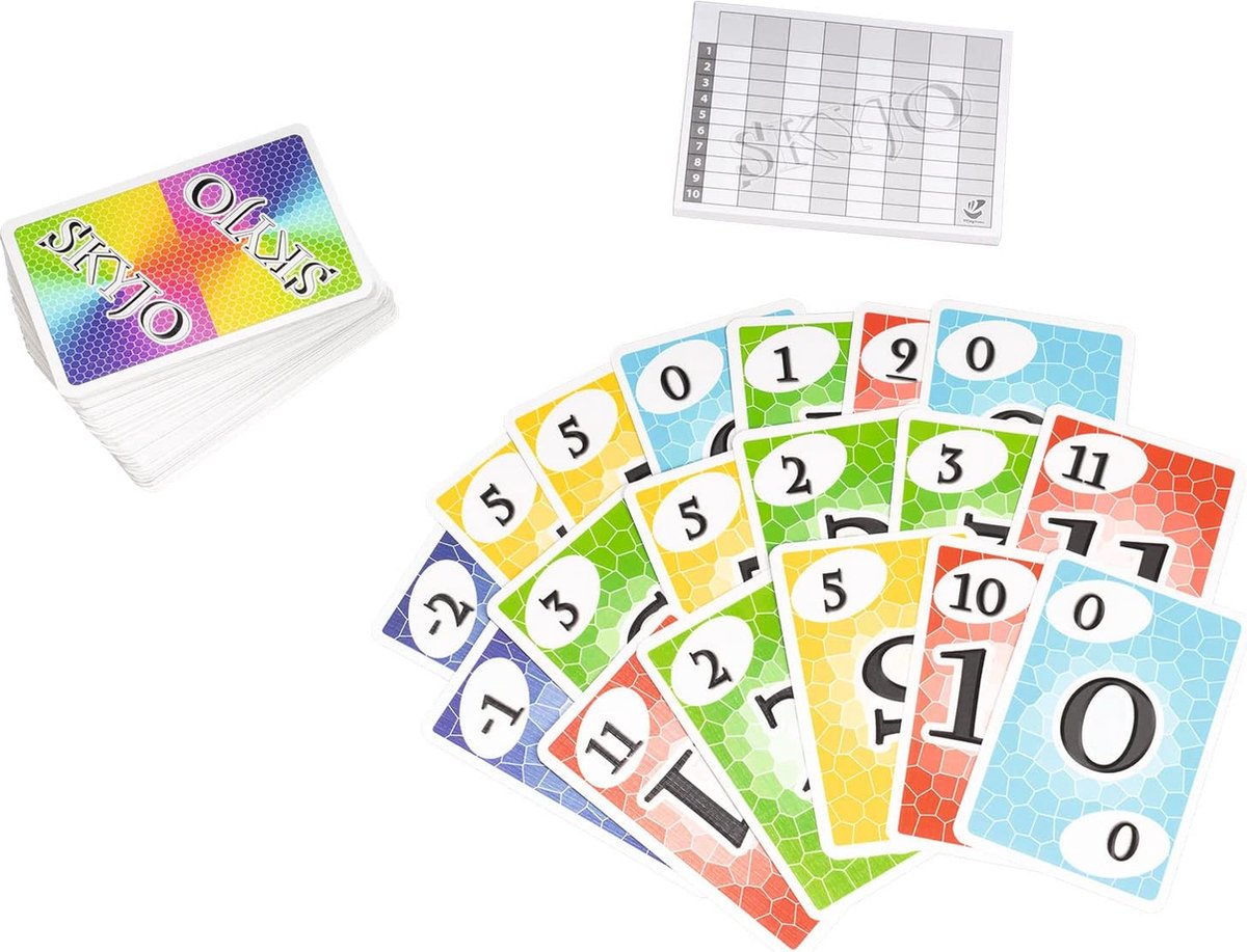 Geronimo Games SKYJO Kaartspel - Snel en Spannend