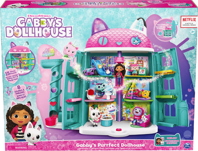 Gabby's Poppenhuis Interactief Speelhuis met Figuren en Accessoires