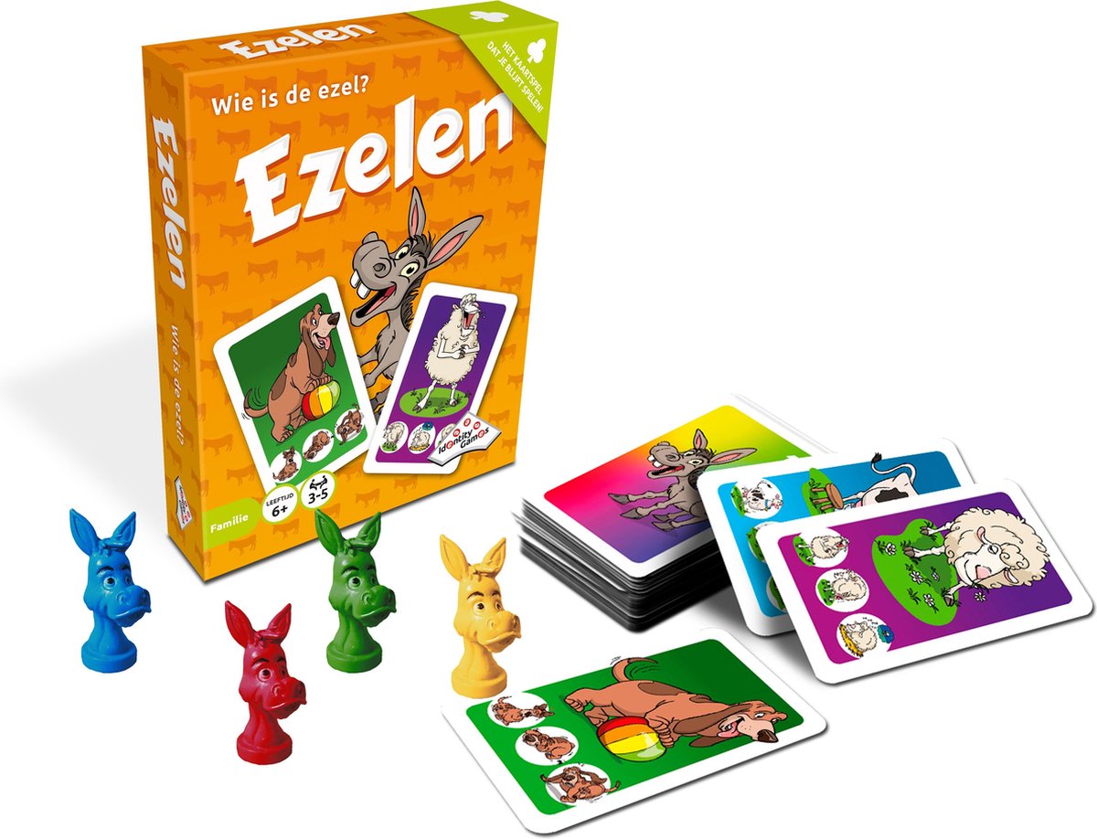 Identity Games Kaartspel Ezelen - Spannend Kansspel