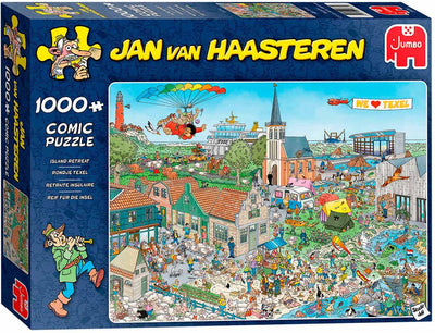 Jan van Haasteren Puzzel 1000 Stukjes - Island Retreat