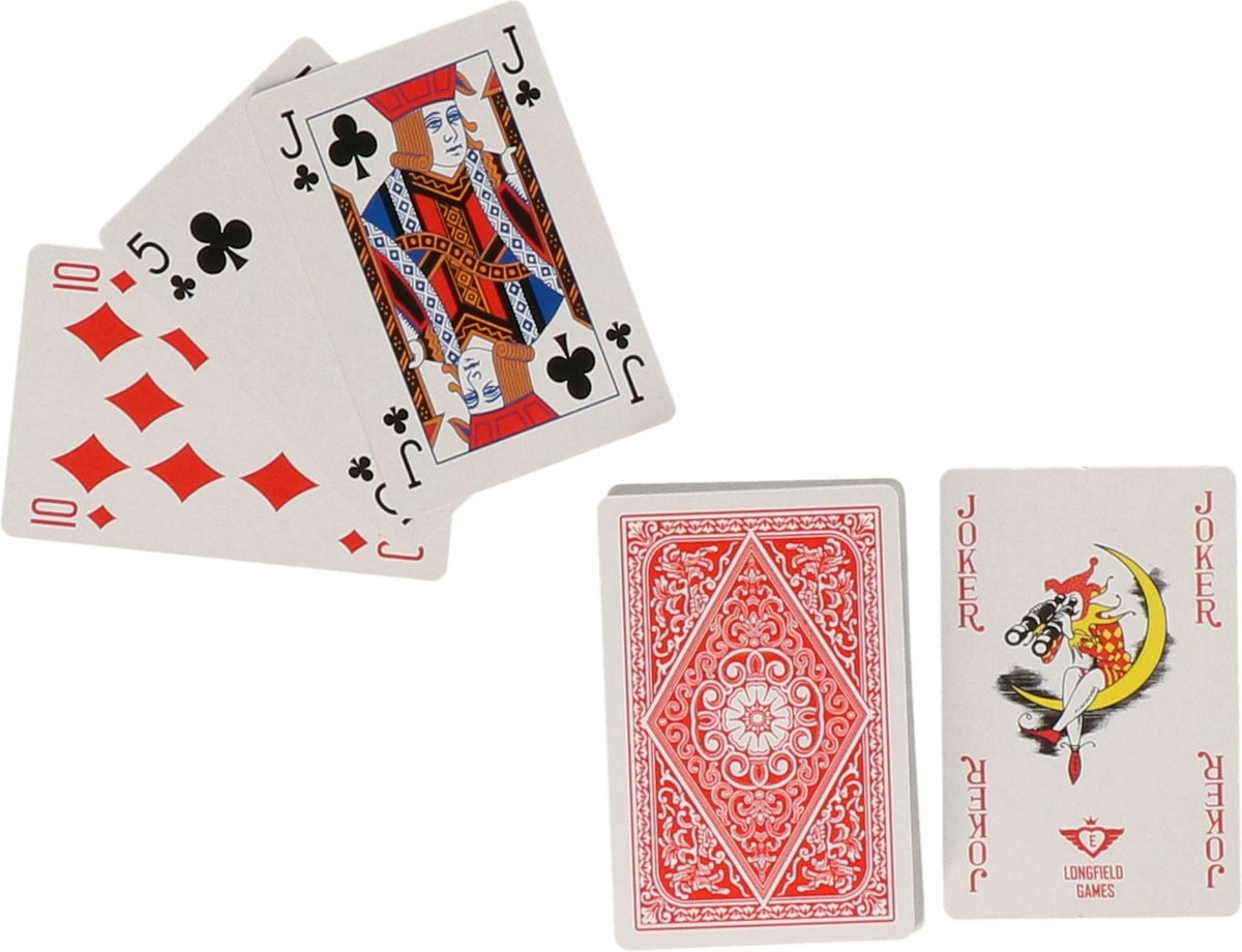Jeux de cartes Longfield Plastificeerde Kaarten