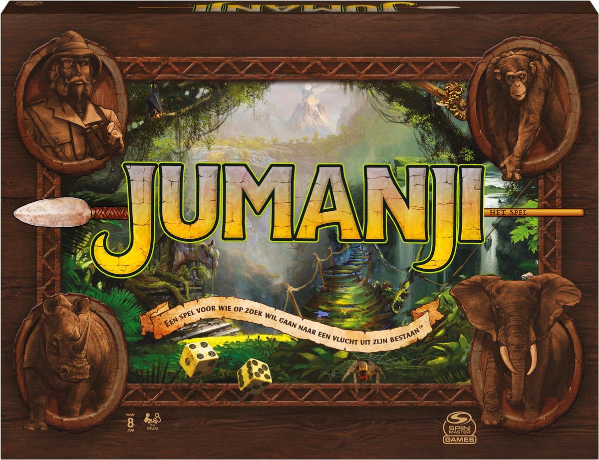 Spin Master Jumanji Avonturenspel Editie voor 8+