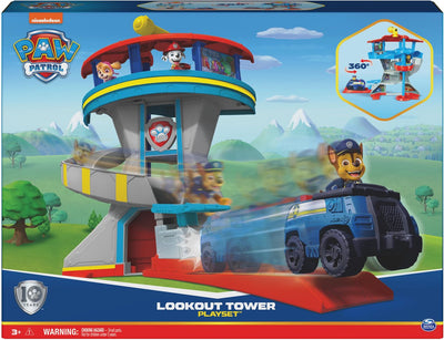 PAW Patrol Controle Toren Speelset met Chase & Voertuig