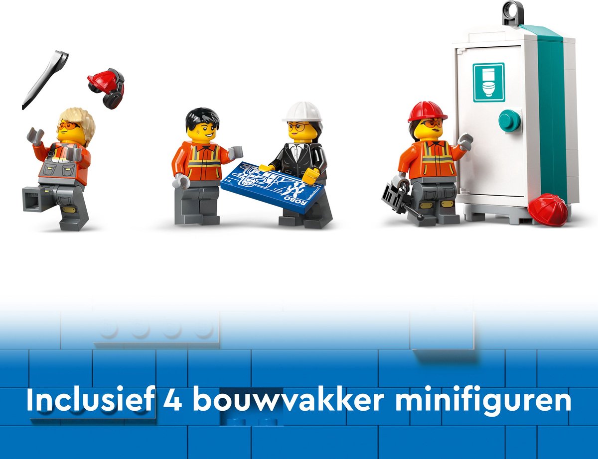 LEGO City Mobiele Bouwkraan Geel - 60409