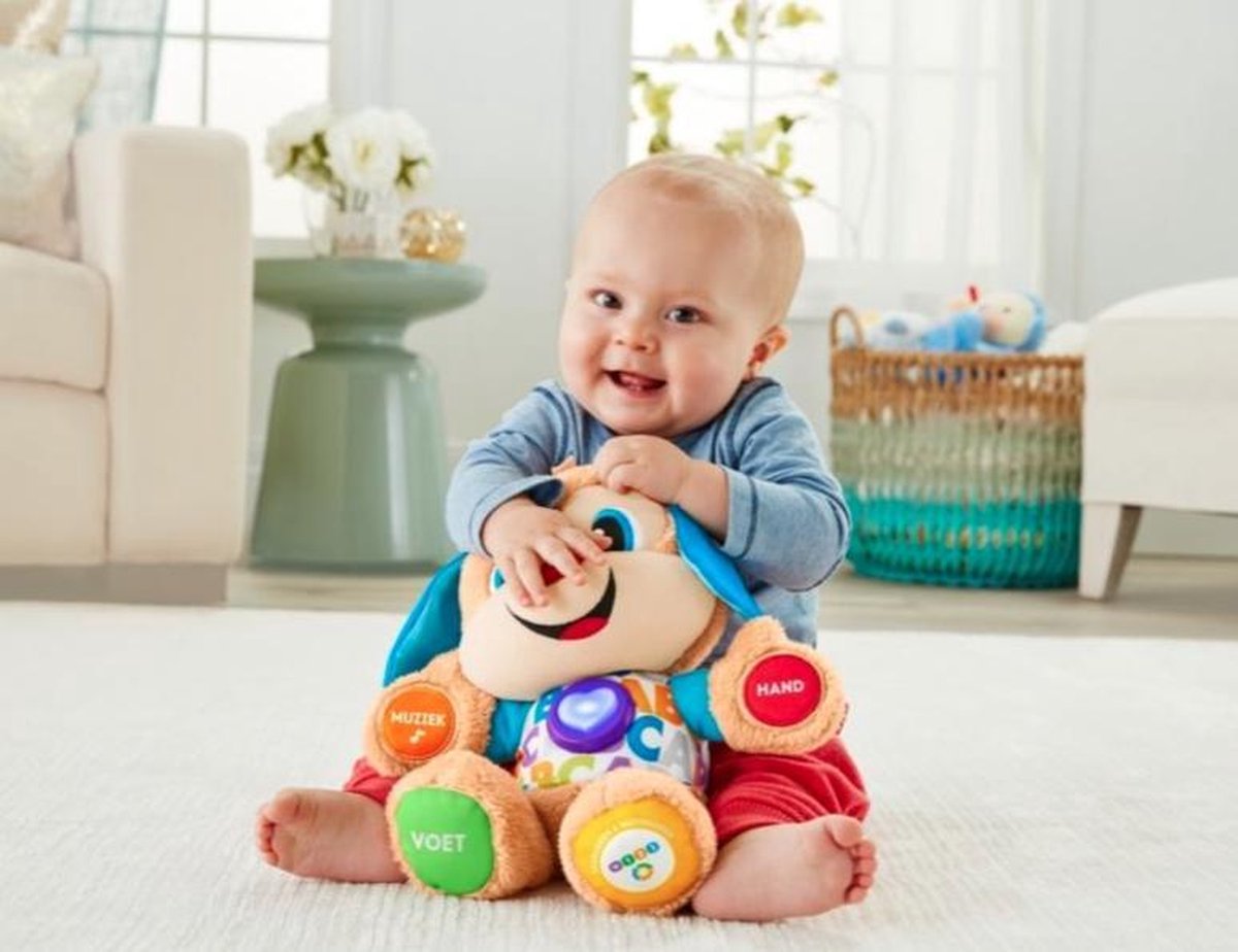 Fisher-Price Leerplezier Eerste Woorden Puppy - Interactief