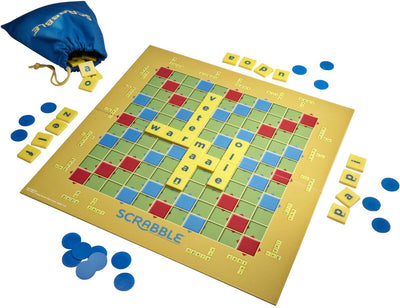 Mattel Games Scrabble Junior - Kindvriendelijk Woordspel