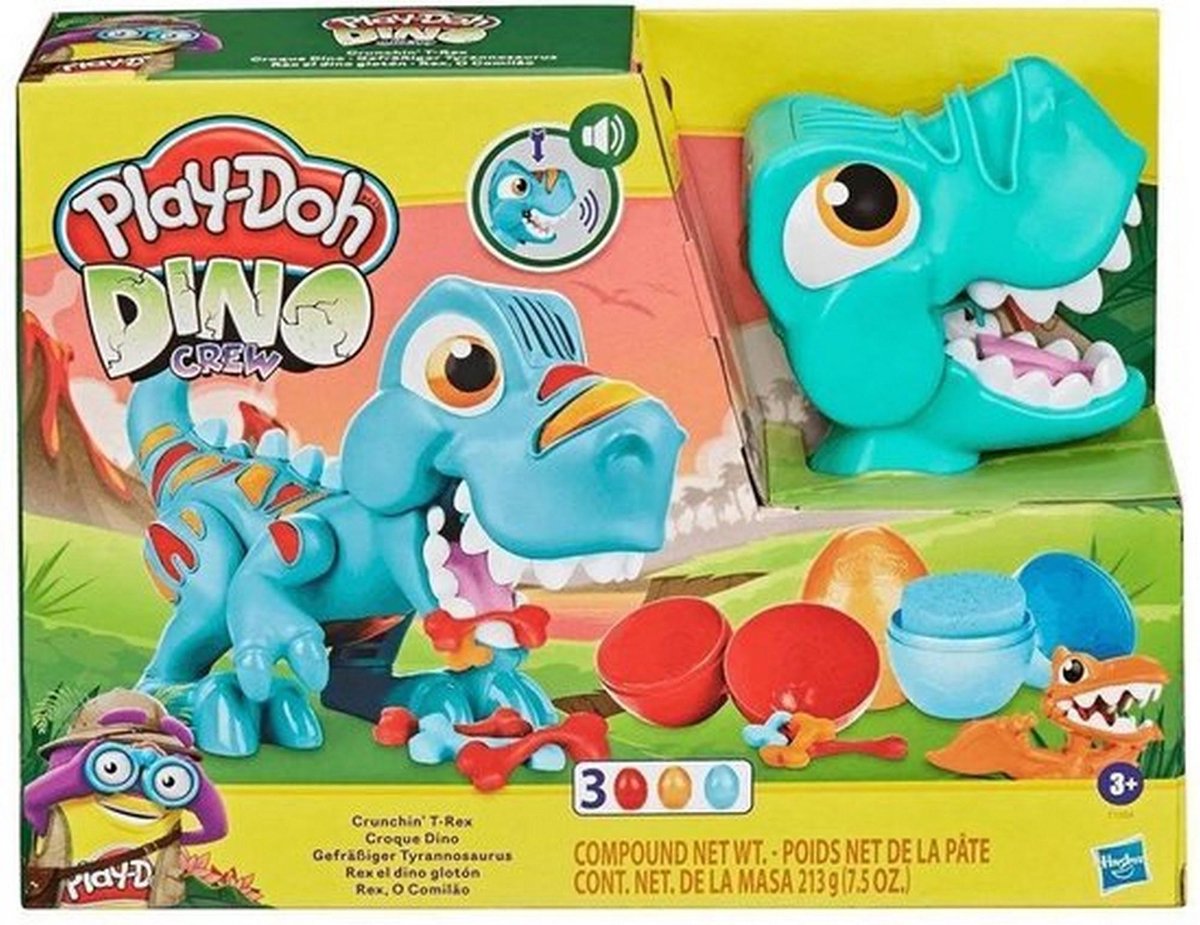 Play-Doh Dino Crew Klei Set F15045L0 Multicolor 572g