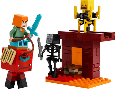 LEGO Minecraft De Lava Strijd in de Nether - 21266
