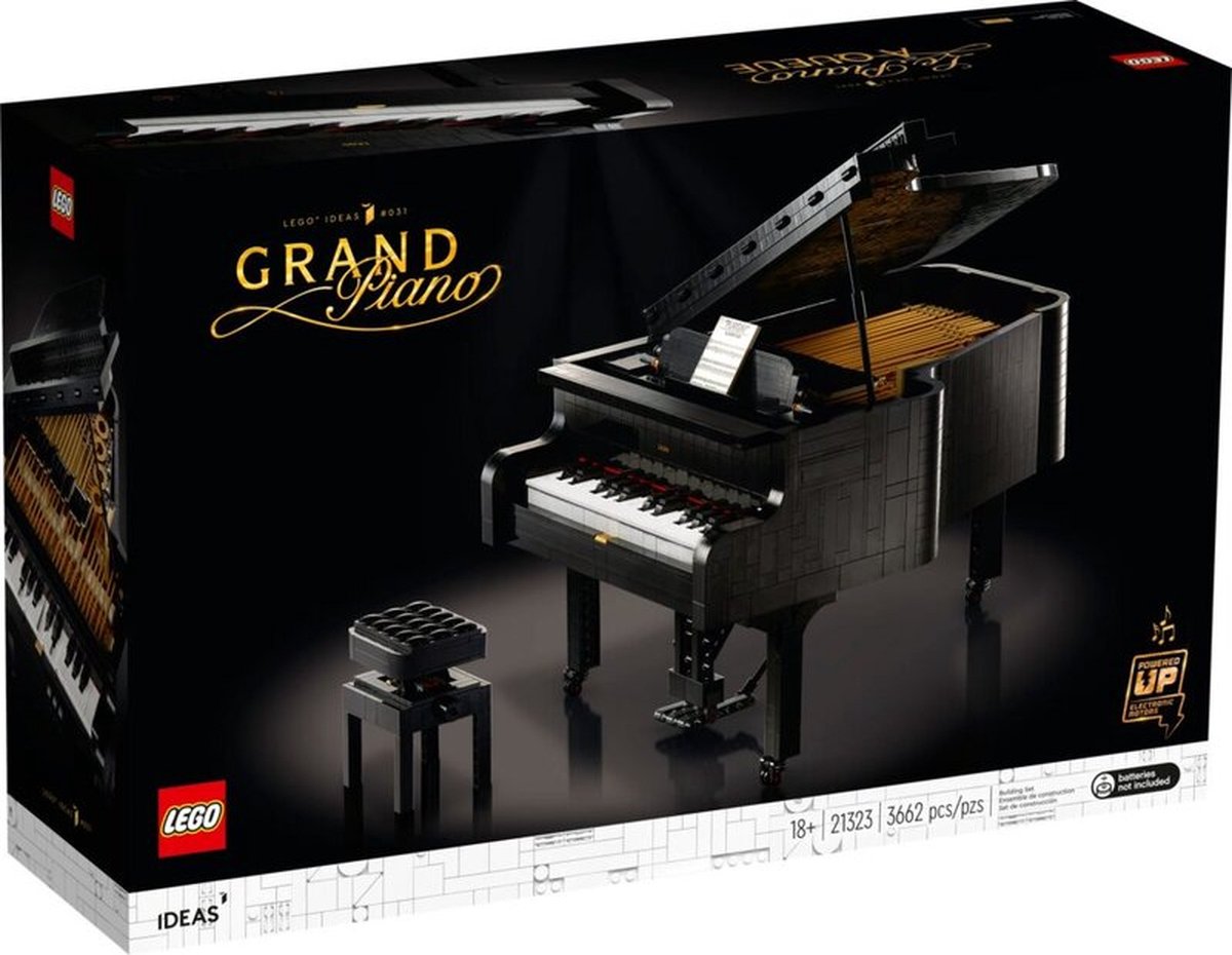 LEGO Ideas Grand Piano Bouwset - 21323