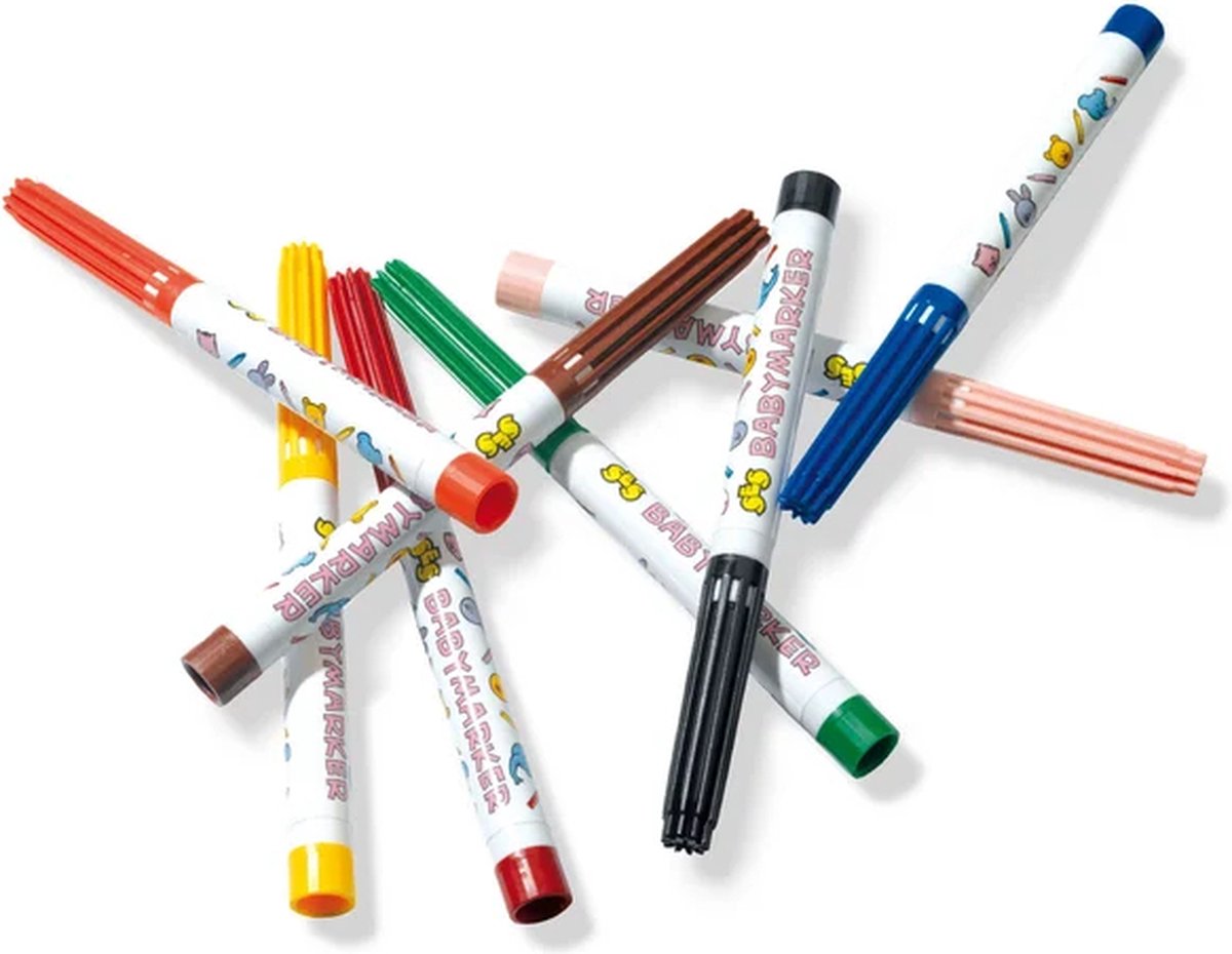 SES My First Baby Viltstiften - 8 Kleuren