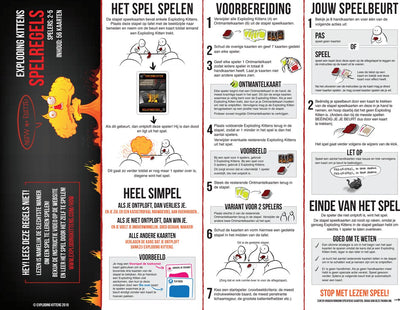 Exploding Kittens NSFW Kaartspel - Nederlandse Édition