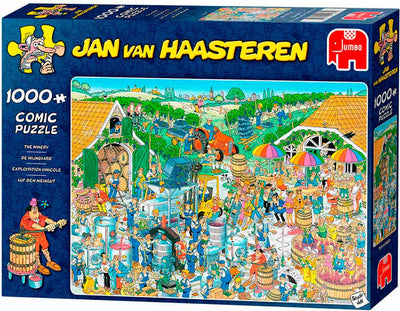 Jan van Haasteren Puzzel 1000 Stukjes - Wijnbouw Exploitatie