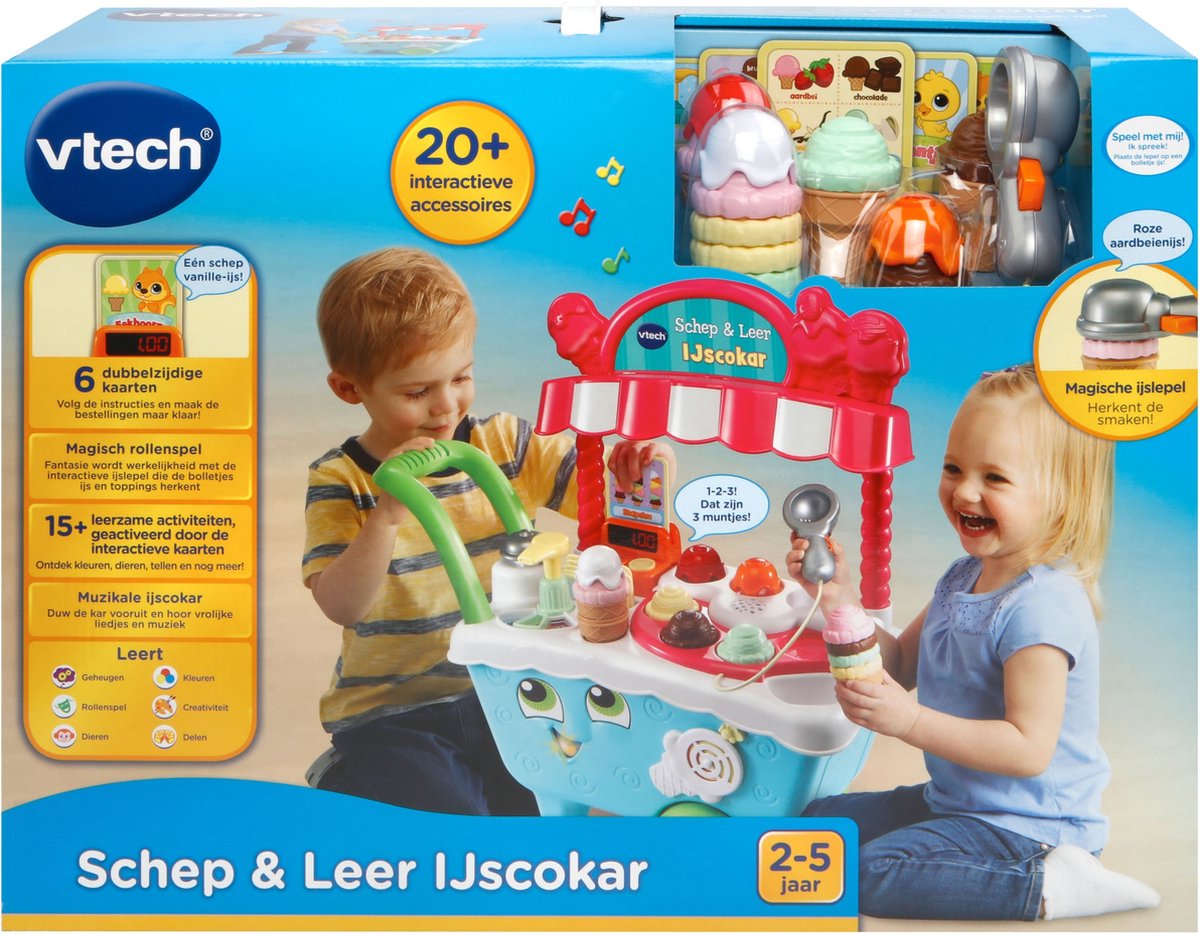 VTech Schep & Leer IJscokar voor Interactief Speelplezier