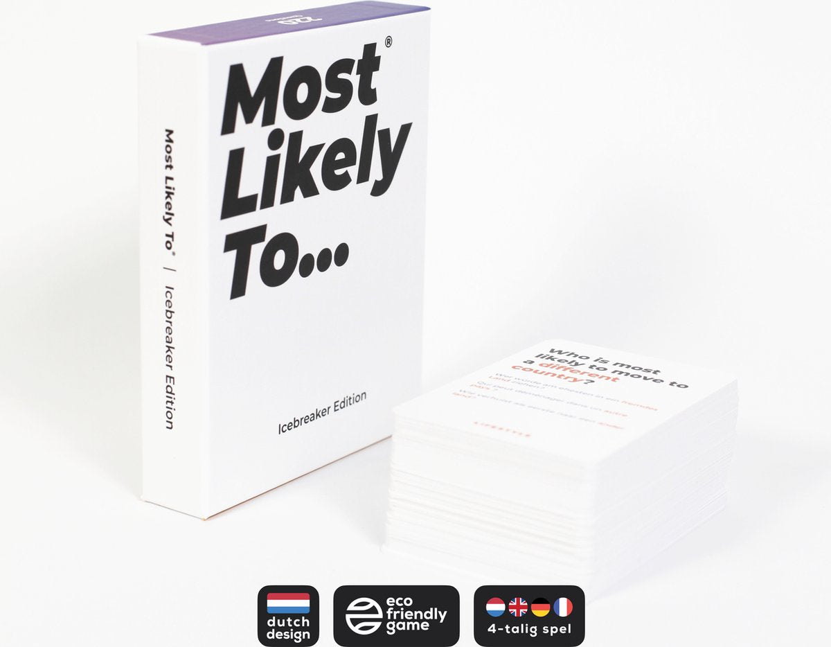 Most Likely To® Feestkaartspel Édition Brise-Glace