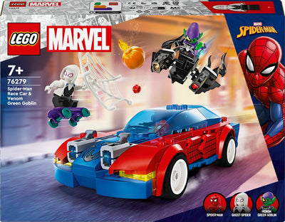 LEGO Marvel Spider-Man Raceauto & Venom Green Goblin - 76279