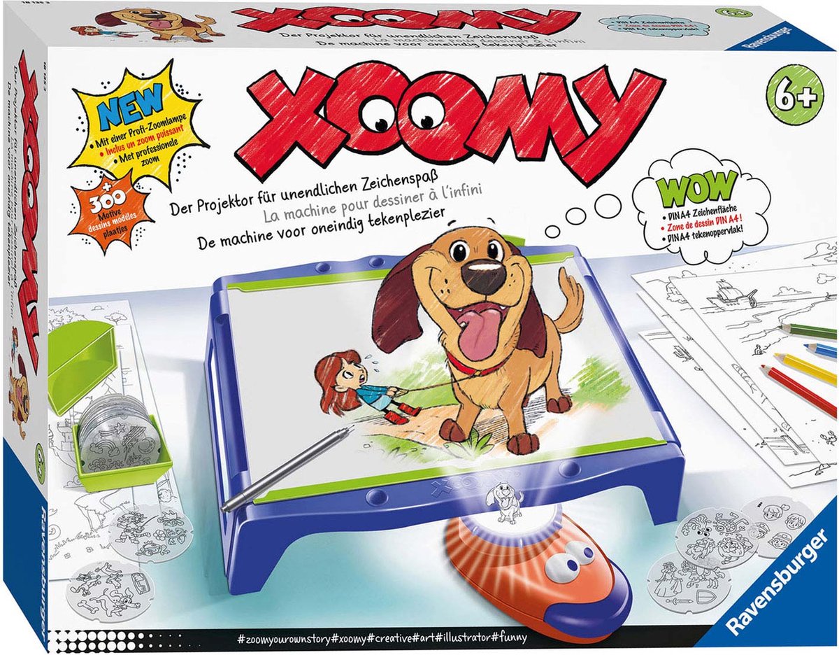 Ravensburger Xoomy Maxi Tekentafel voor Creatieve Kids
